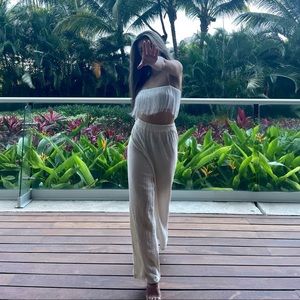 Meshki fringe top xs